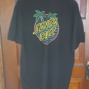 Santa Cruz Glow Dot Black T-Shirt